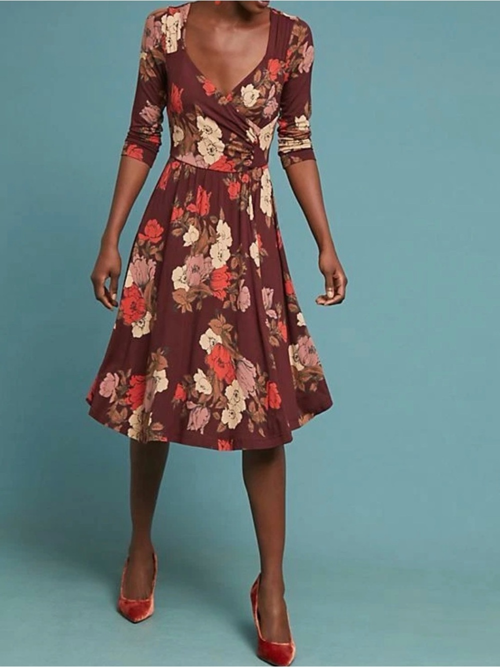 Maeve by Anthropologie Tamera Faux Wrap - Size XL
